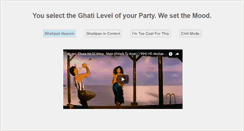 Desktop Screenshot of ghatiparty.com